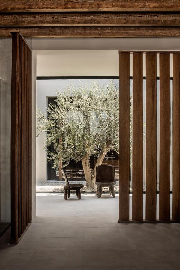 Hotel Oku Kos (Adults Only) Marmari  Esterno foto Olive trees in the courtyard of the house