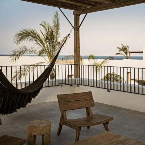 Hotel Oku Kos (Adults Only) Marmari  Esterno foto Hammock on a rooftop